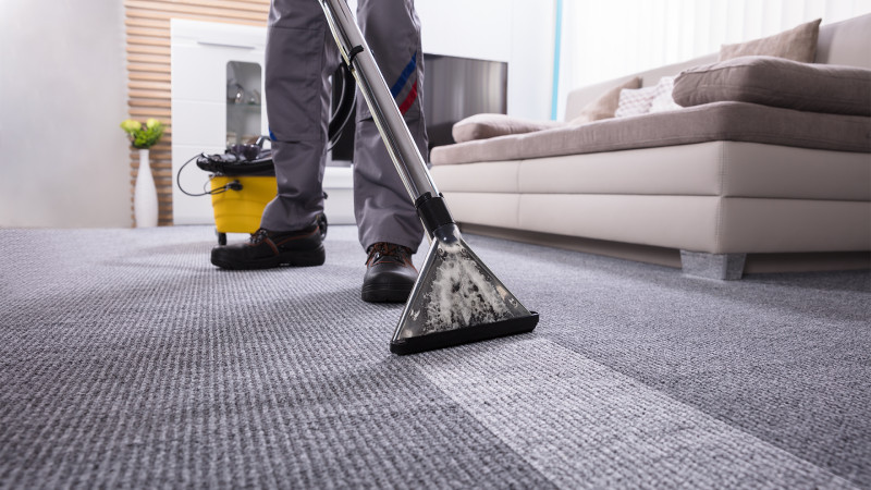 Professional carpet cleaning services for commercial offices in Austin using eco-friendly equipment.
