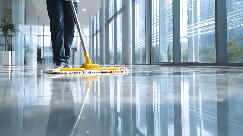 Eco-friendly janitorial services for commercial buildings in Toronto Central
