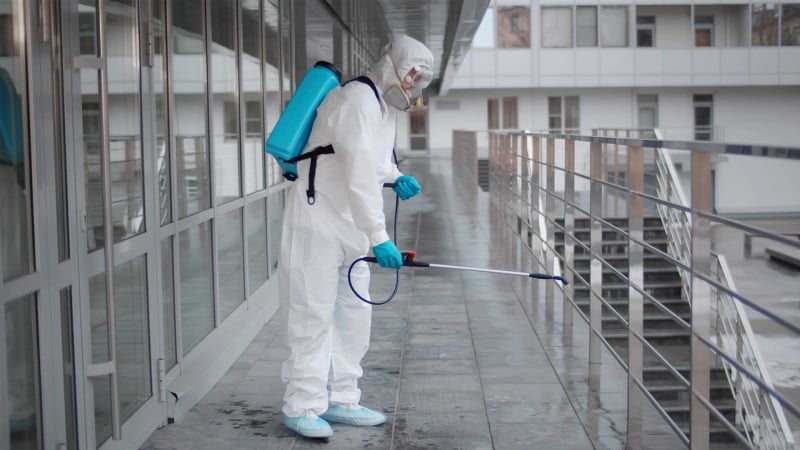 Certified disinfection and sanitization cleaning services in Indiana for safe commercial environments.