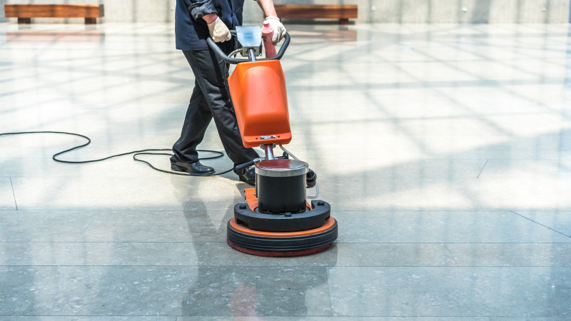 Hard floor cleaning and polishing services in Maryland Capital for a spotless, professional shine.